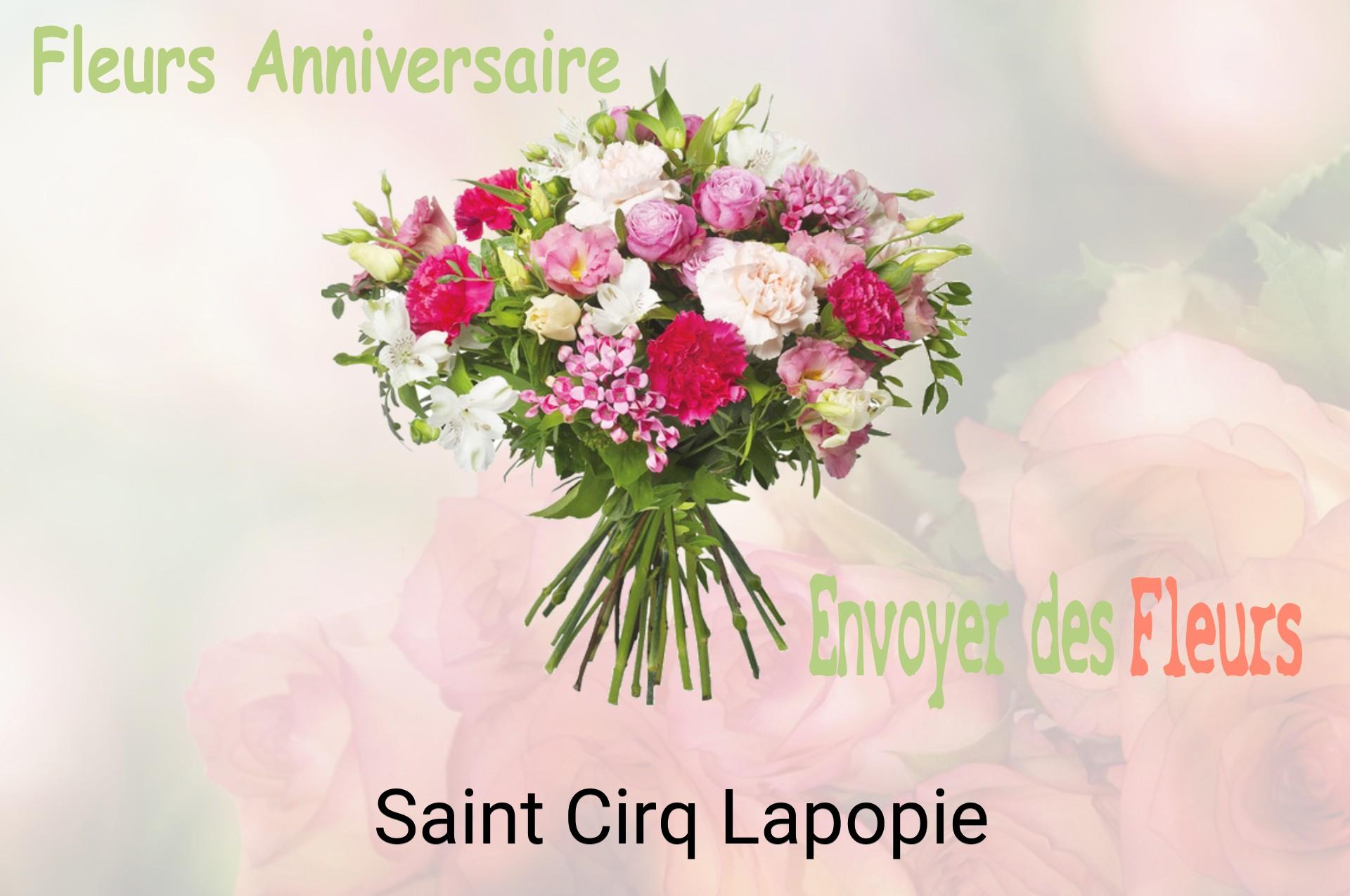 Bouquet de fleurs d’anniversaire livré à Saint-Cirq-Lapopie