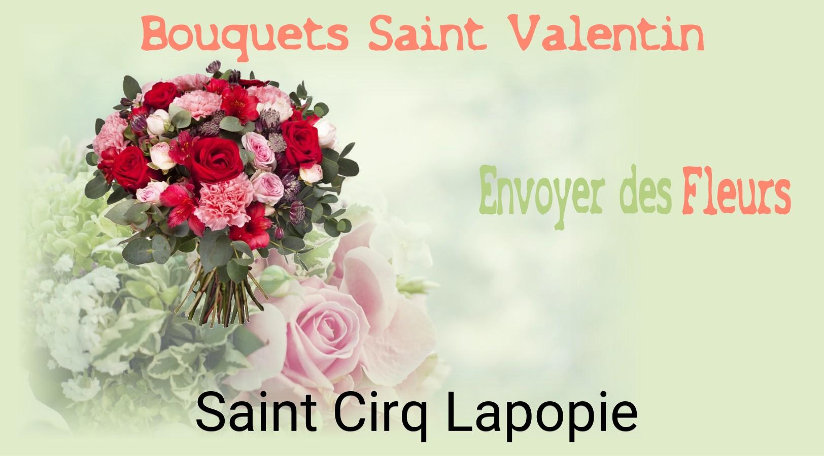 Roses de Saint-Valentin livrées à Saint-Cirq-Lapopie